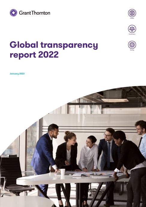 Global transparency report 2022