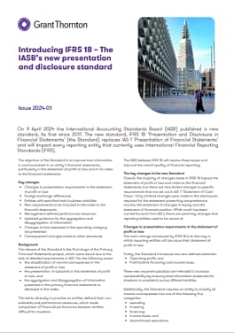 IFRS 18