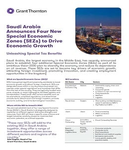 Special Economic Zones in KSA - 2023