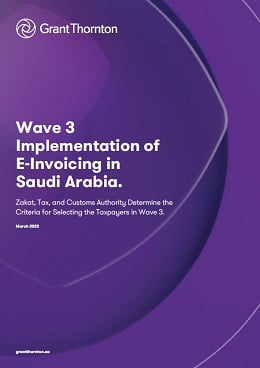 Wave 3 Implementation of E-Invoicing in Saudi Arabia